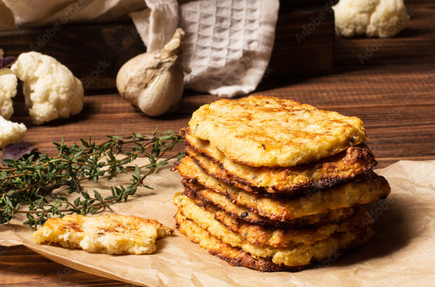 Cauliflower Hash Browns