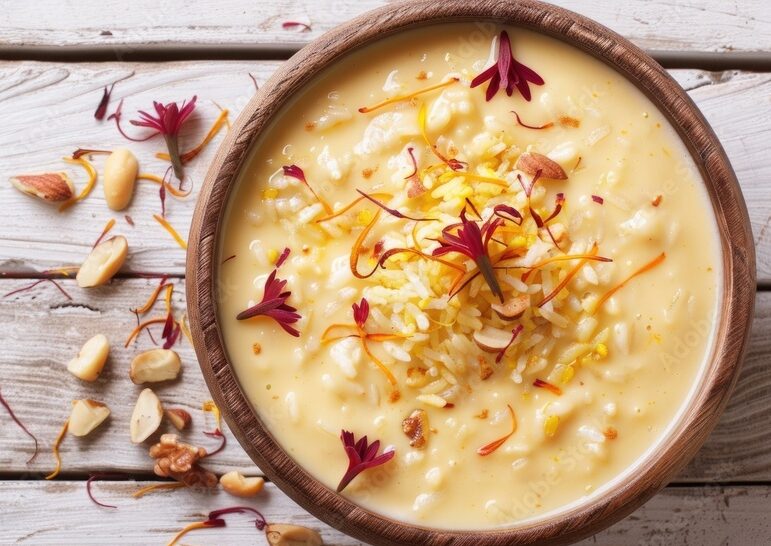 Cauliflower Kheer (Indian Rice Pudding)