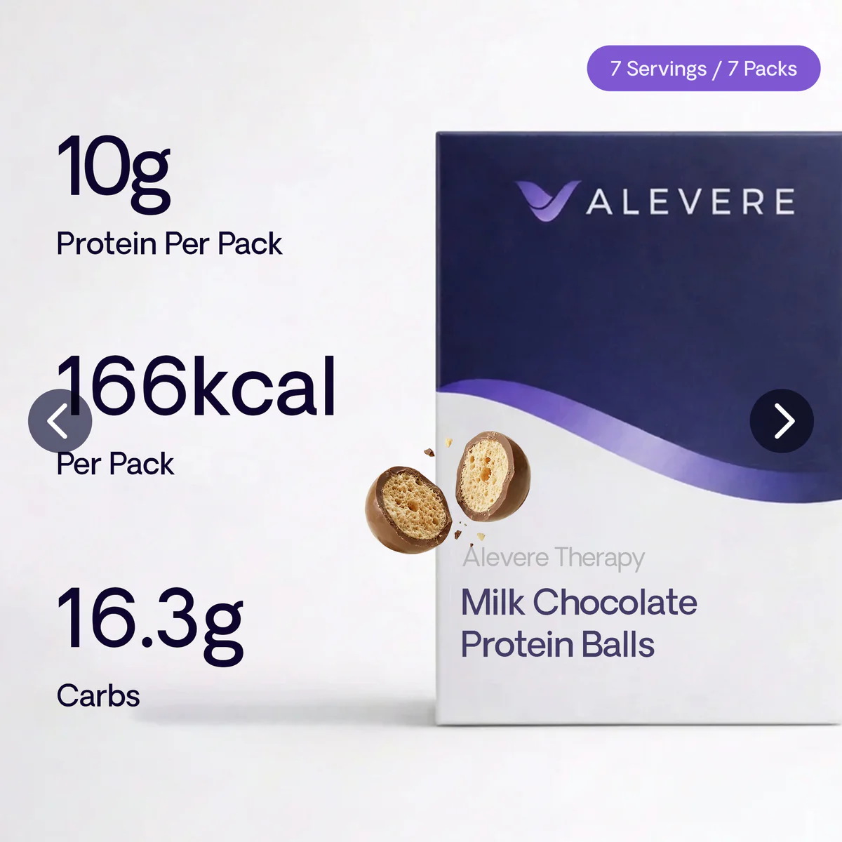 Milk Chocolate Protein Balls